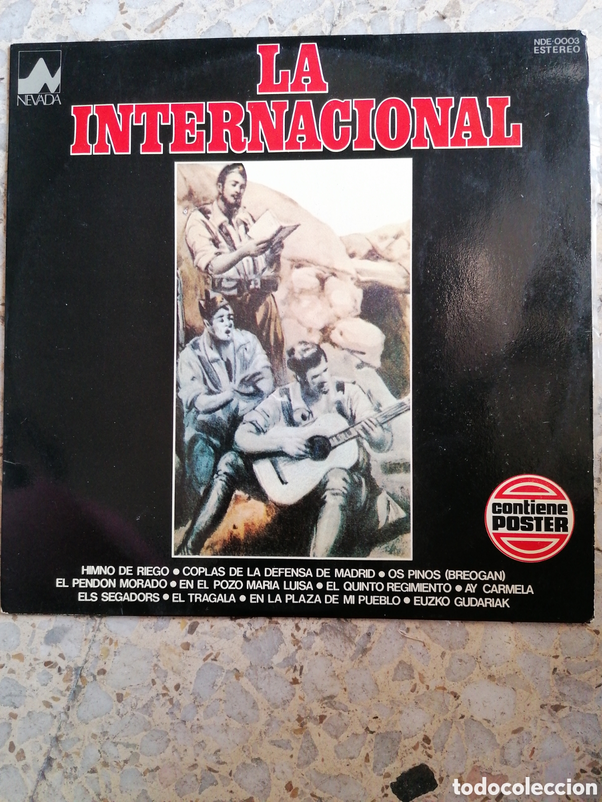 Disques de vinyle: LP LA INTERNACIONAL 1977
