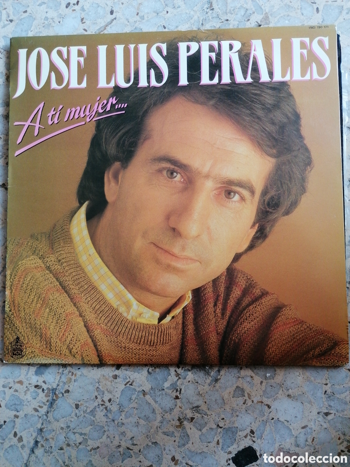 Disques de vinyle: LP JOSE LUIS PERALES A TI MUJER 1985