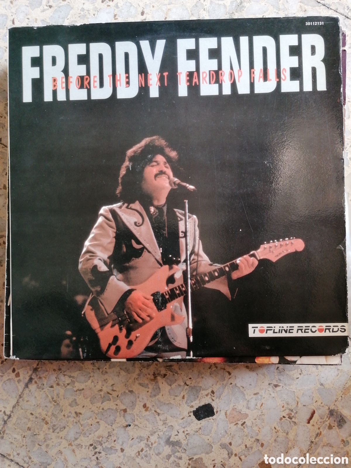 Disques de vinyle: LP FREDDY FENDER BEFORE THE NEXT TEARDROP FALLS 1987 ESPA&Ntilde;A