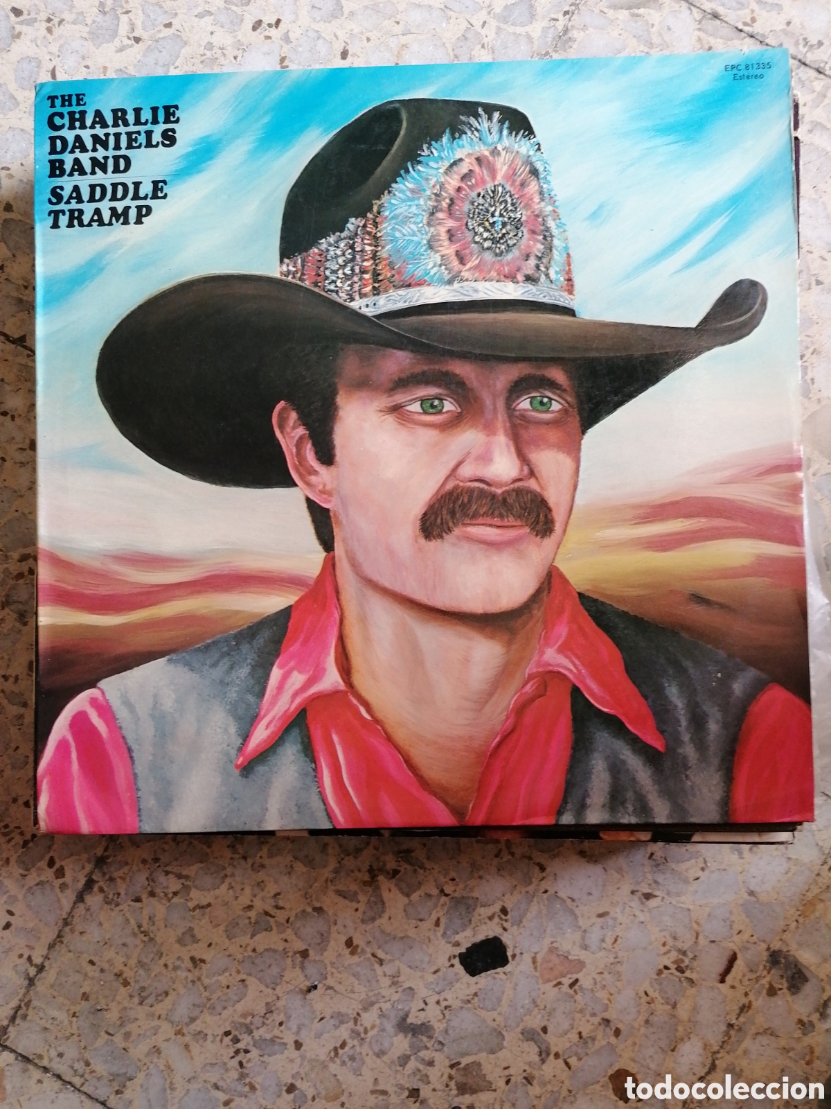 Disques de vinyle: LP CHARLIE DANIELS BAND SADDLE TRAMP 1976 ESPA&Ntilde;A