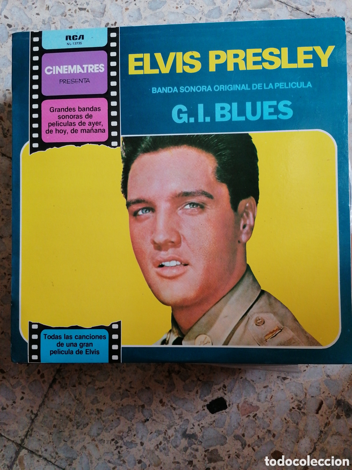 Discos de vinilo: LP ELVIS PRESLEY G.I. BLUES 1981 ESPA&Ntilde;A EX