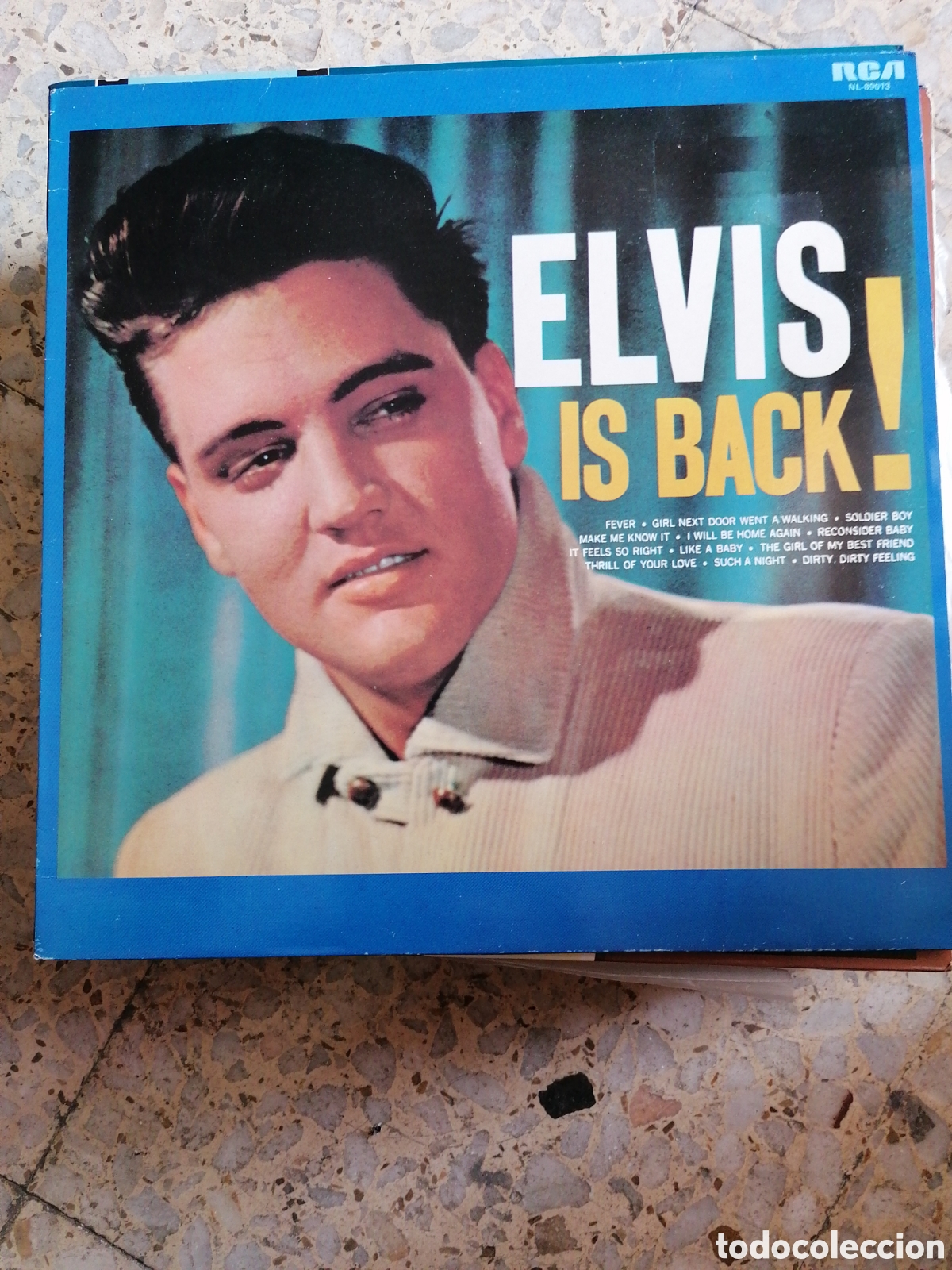 Dischi in vinile: LP ELVIS IS BACK 1985 ESPA&Ntilde;A
