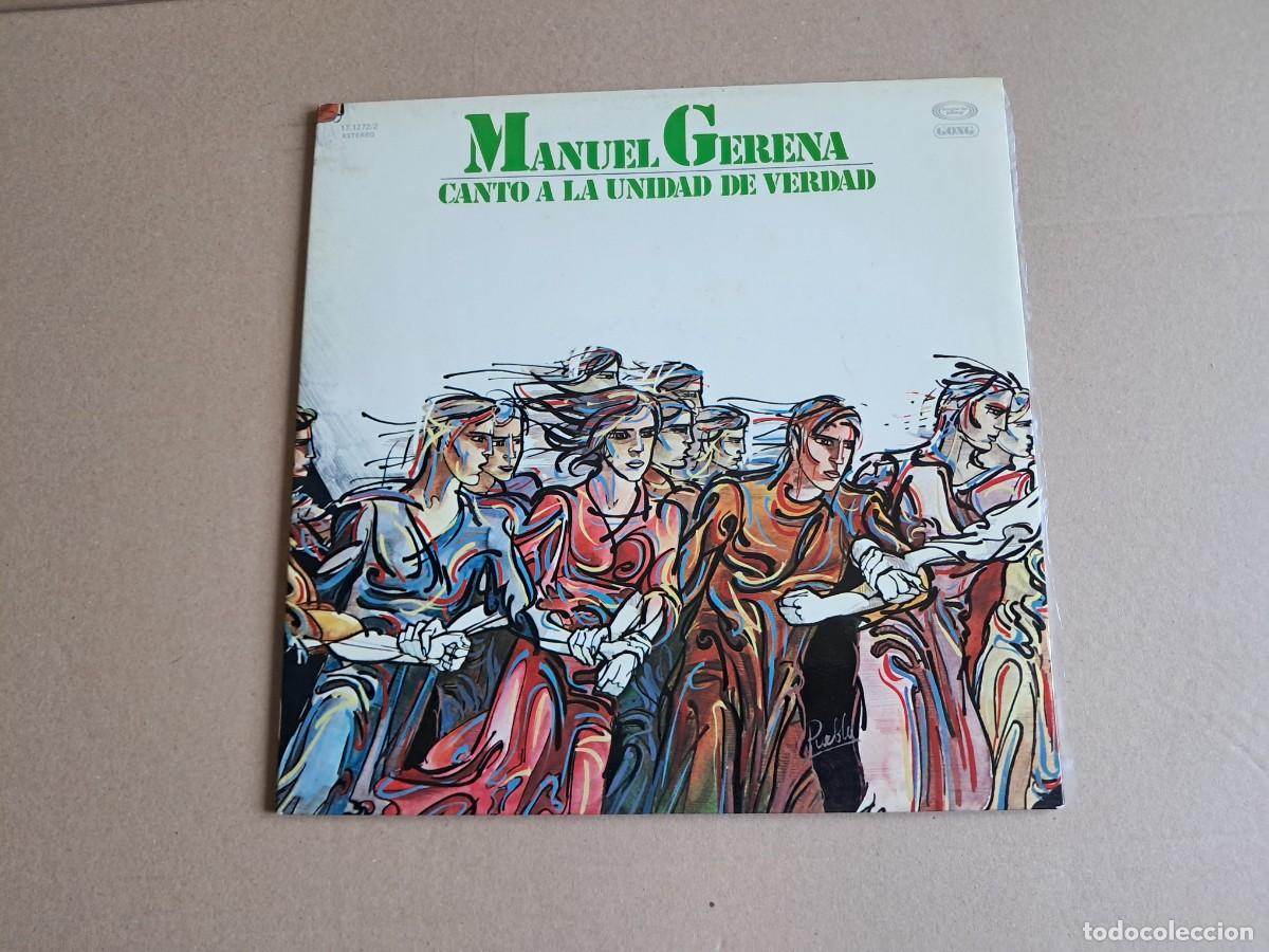 Discos de vinilo: MANUEL GERENA - CANTO A LA UNIDAD DE VERDAD LP GATEFOLD 1978
