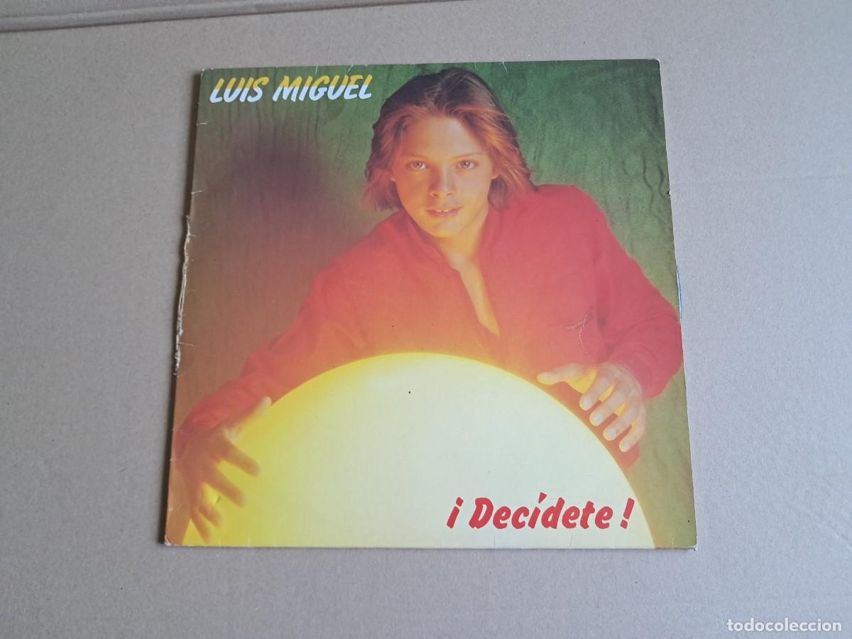 Discos de vinilo: LUIS MIGUEL - DECIDETE LP 1983 EDICION ESPA&Ntilde;OLA