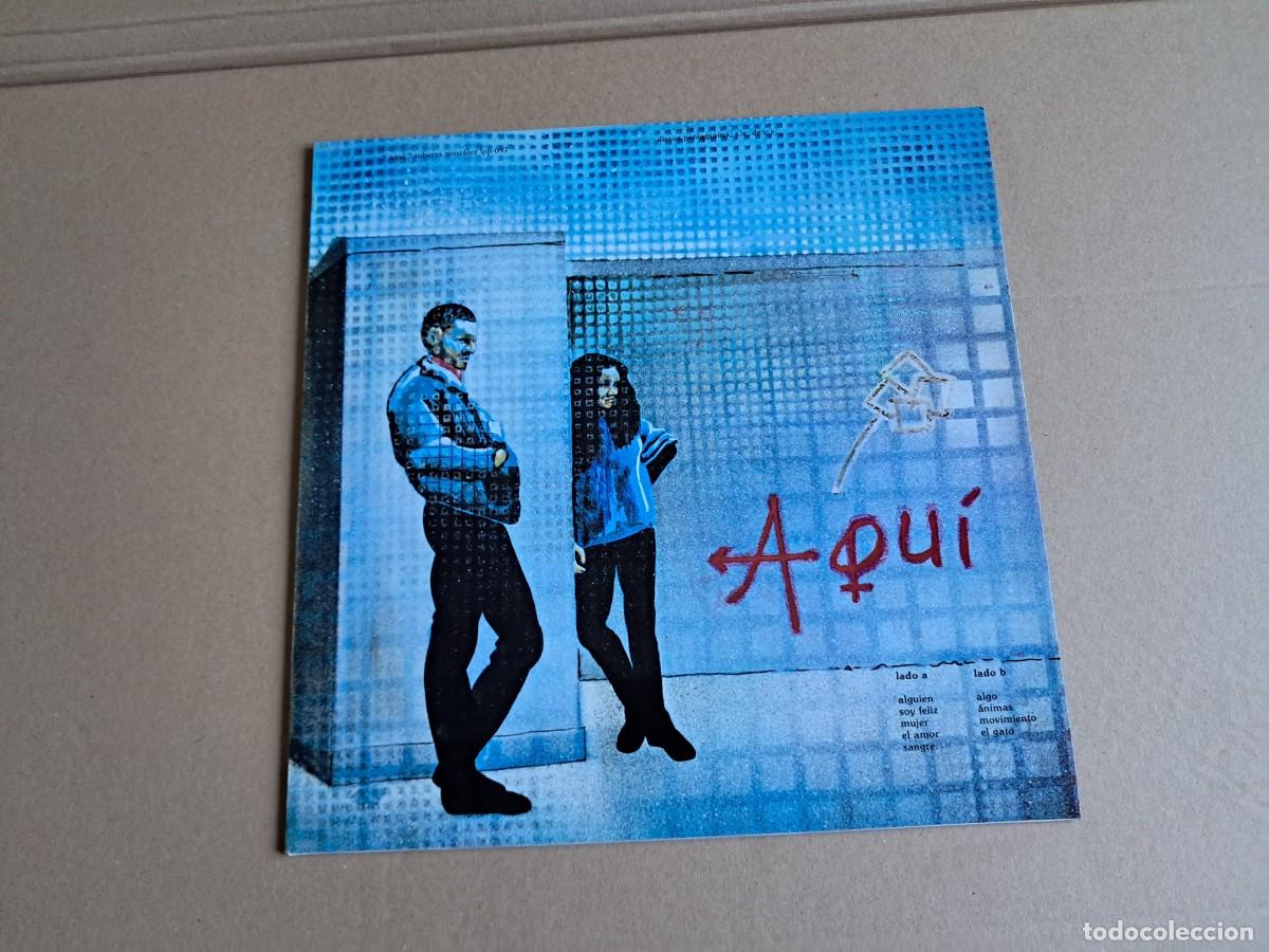 Discos de vinilo: ROBERTO GONZALEZ - AQUI LP 1988 EDICION MEXICO FOLK ROCK