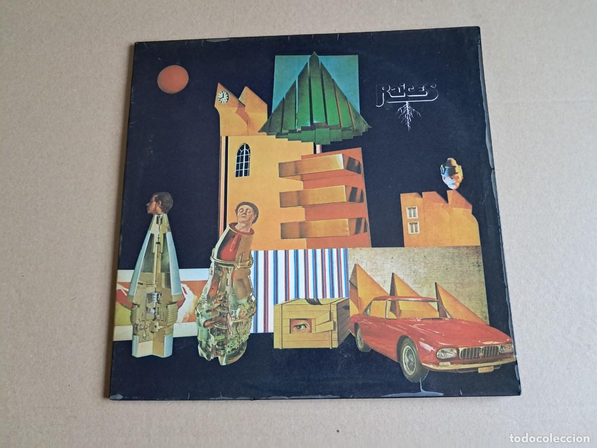 Discos de vinilo: RAICES - HABITANTES DE LA RUTINA LP GATEFOLD 1980 EDICION ARGENTINA JAZZ ROCK FUSION