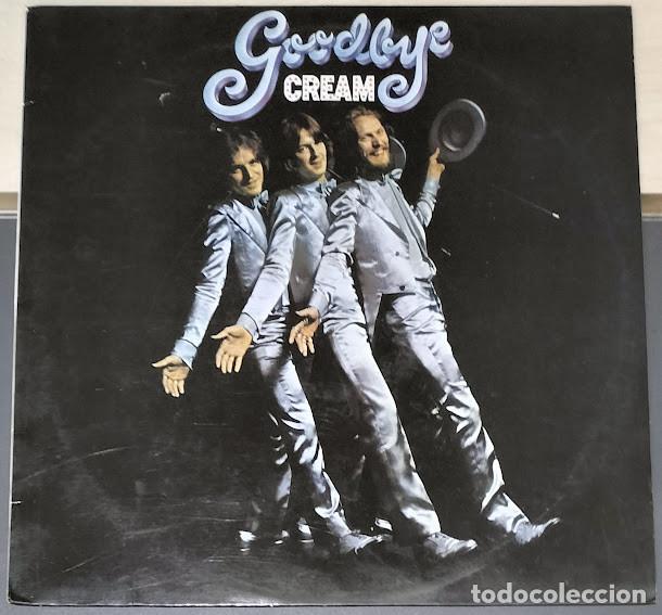 Discos de vinilo: Cream - Goodbye - LP RSO ref. 424 593-1. Ed. espa&ntilde;ola 1989.