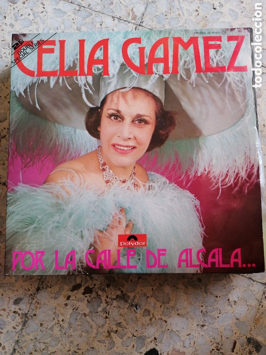 Discos de vinilo: 2 LP CELIA GAMEZ POR LA CALLE DE ALCALA PORTADA DOBLE 1974