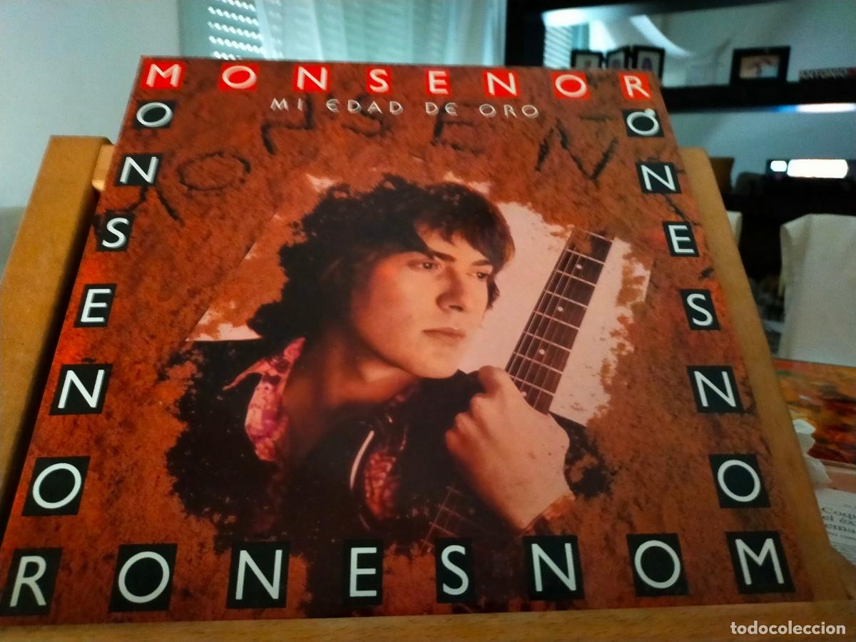 Discos de vinilo: MONSE&Ntilde;OR. MI EDAD DE ORO. EDICIONES SENADOR. MANO NEGRA RECORDS. 10 TEMAS. VER DESCRIPCI&Oacute;N. 1990