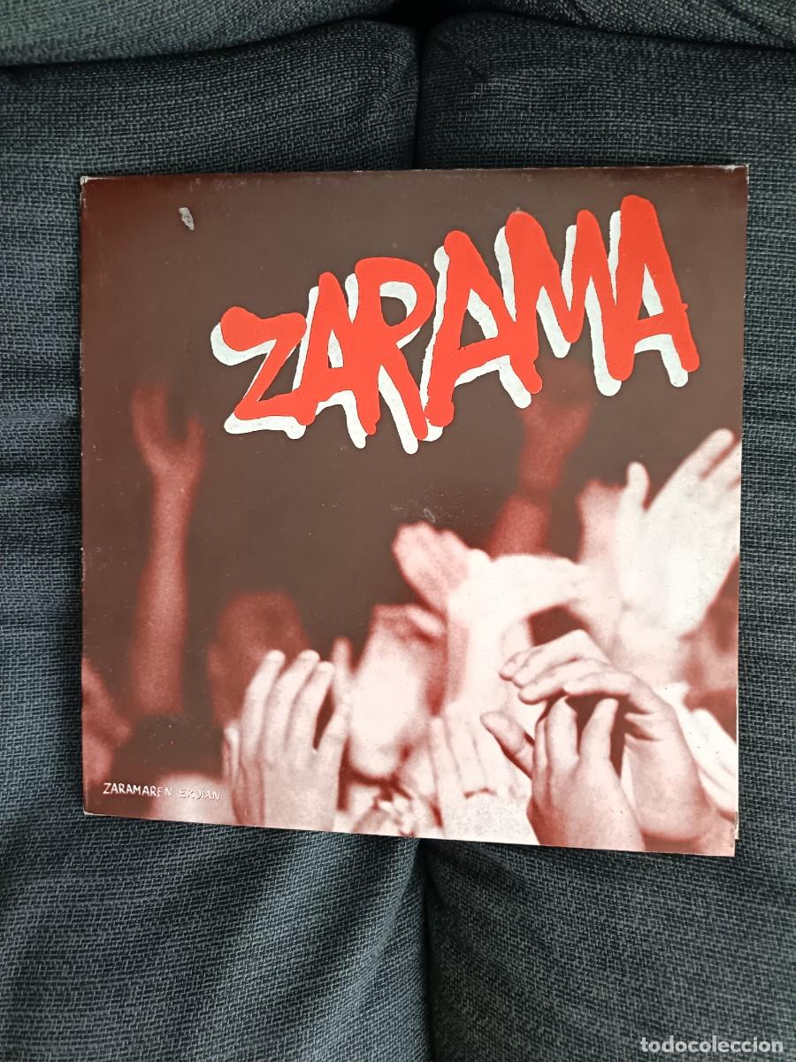Discos de vinilo: LP Zarama. Zaramaren erdian. Discos suicidas 1991