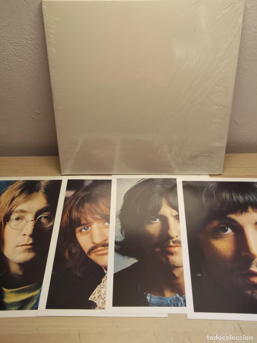 Vinyl records: THE BEATLES THE BEATLES VINYL 2 LP +4 POSTALES