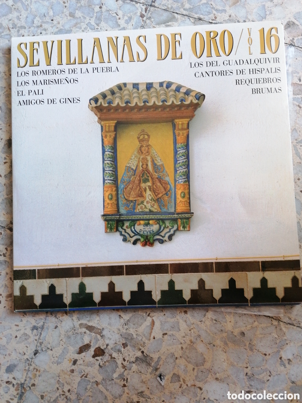 Discos de vinilo: 2 LP SEVILLANAS DE ORO VOL 16 PORTADA DOBLE 1986
