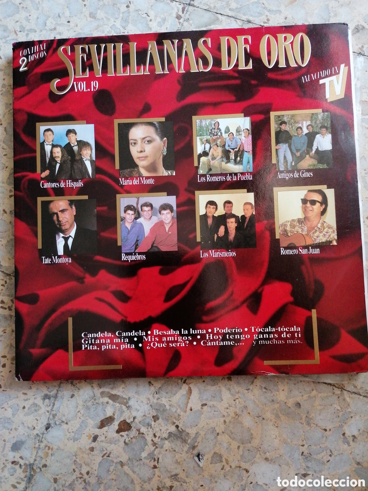Discos de vinilo: 2 LP SEVILLANAS DE ORO VOL 19 PORTADA DOBLE 1989