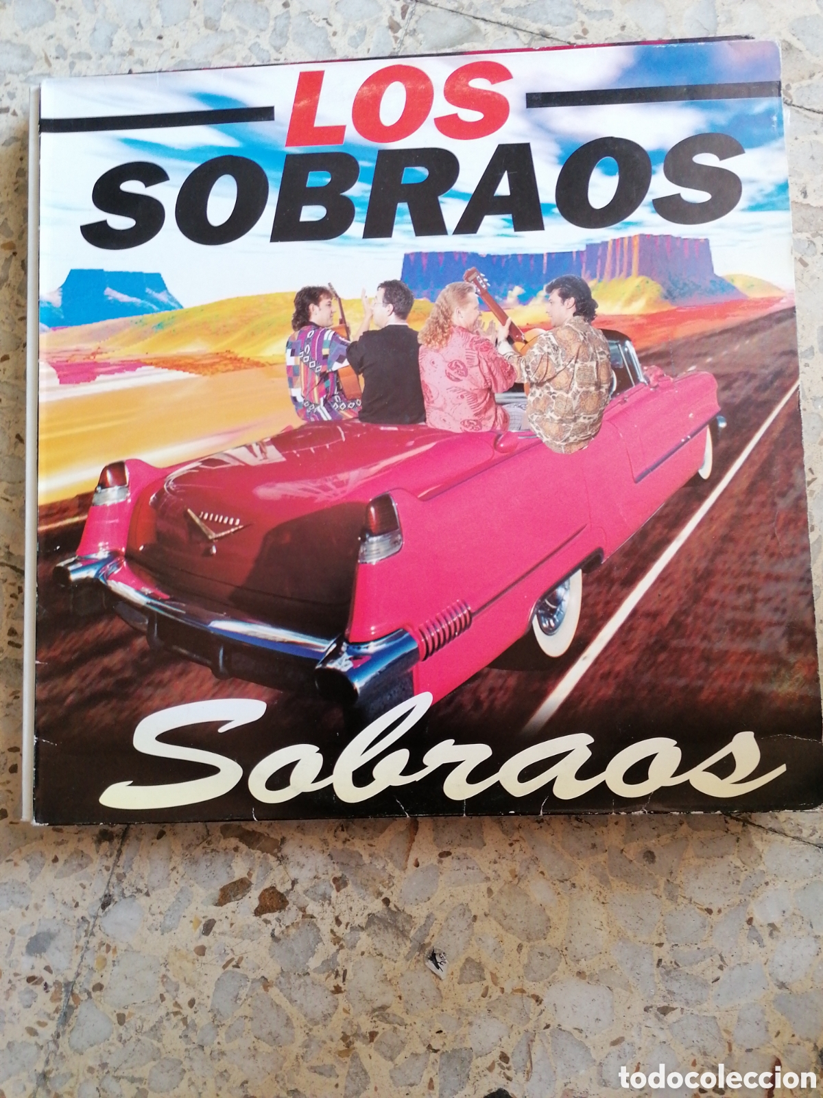 Discos de vinilo: LP LOS SOBRAOS SOBRAOS 1996 ESPA&Ntilde;A - Foto 1