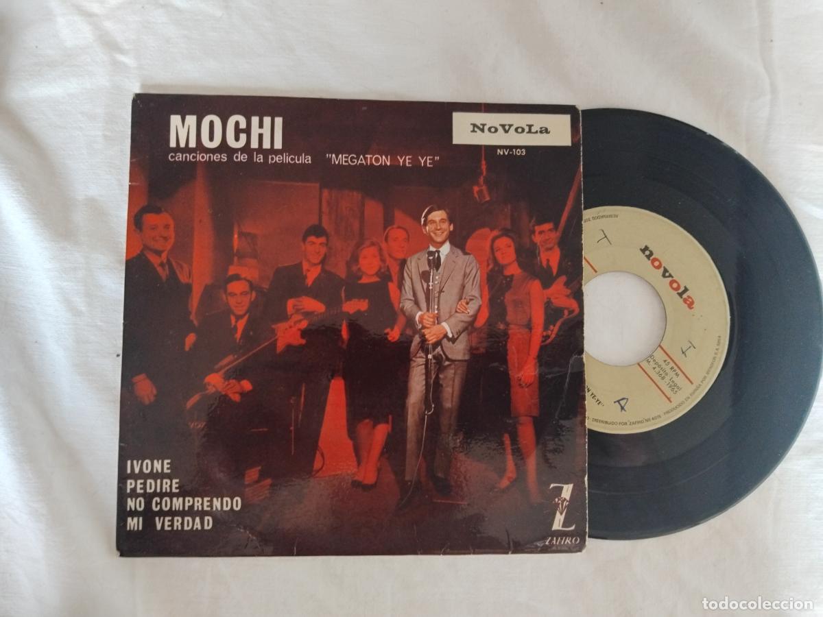 Discos de vinilo: MOCHI. MEGATON YE-YE. IVONE + 3. EP NOVOLA 1965.