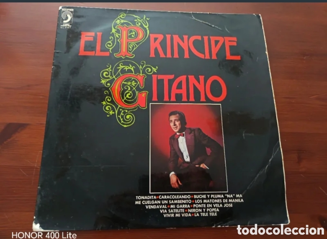 Discos de vinilo: LP Vinilo El Pr&iacute;ncipe Gitano