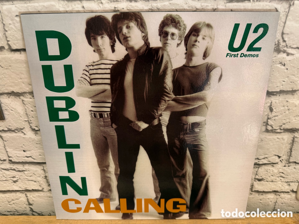 Discos de vinilo: U2 dublin calling. First demos. Lp vinilo color. Nuevo