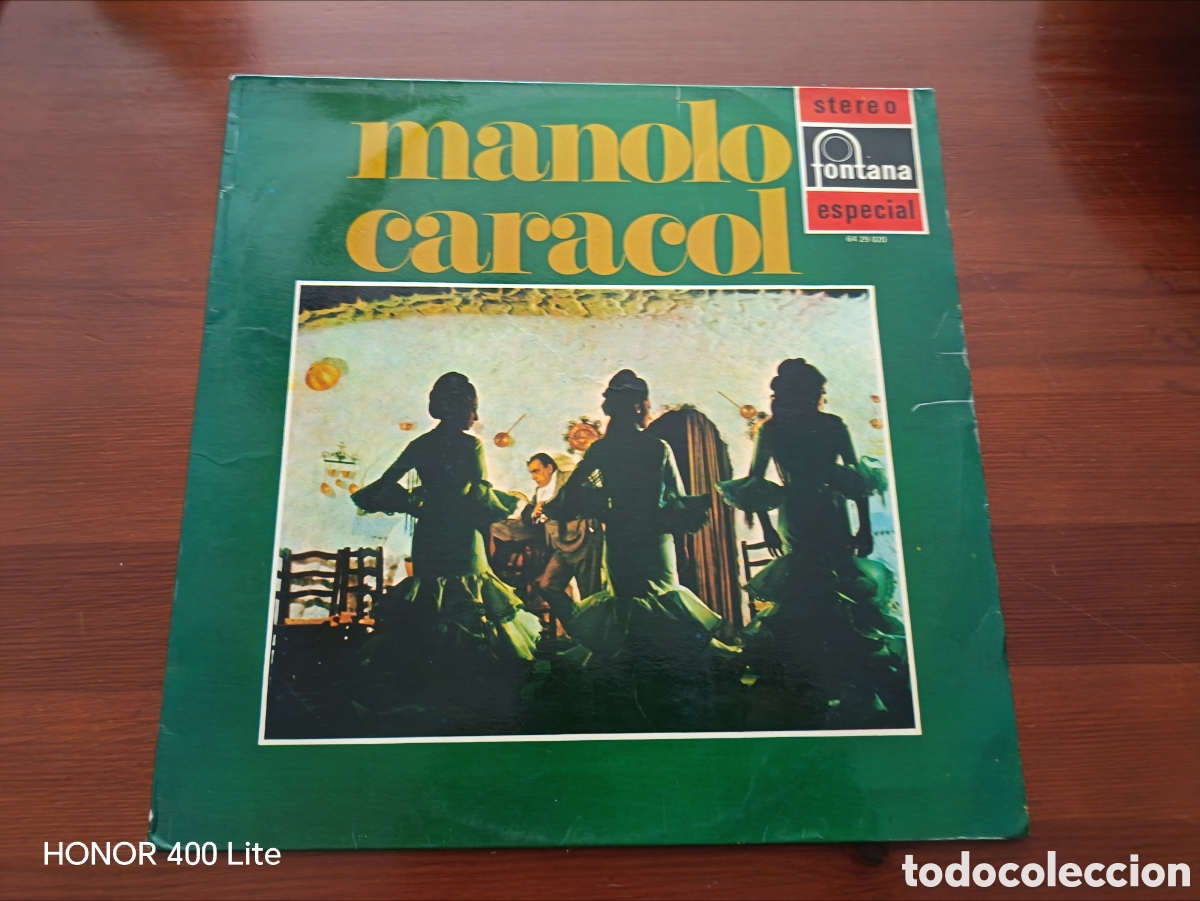 Discos de vinilo: LP Vinilo Manolo Caracol