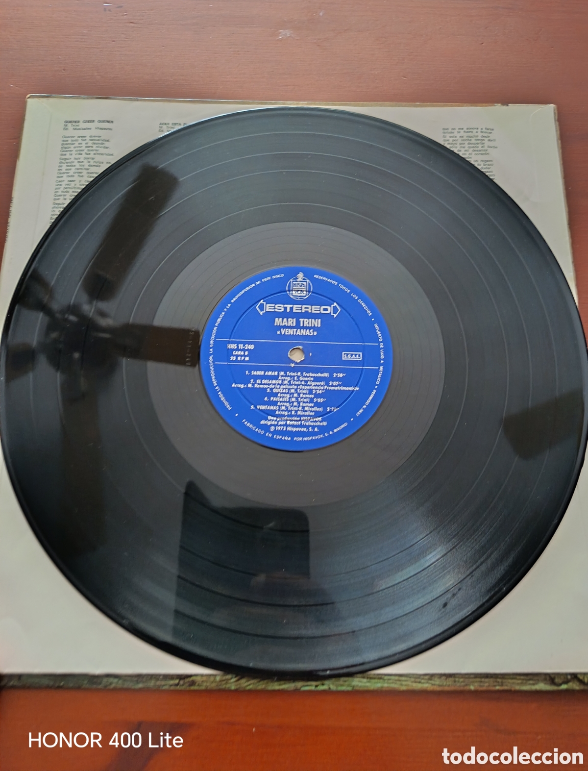 Discos de vinilo: LP Vinilo Mari Trini Ventanas 1973 - Foto 5