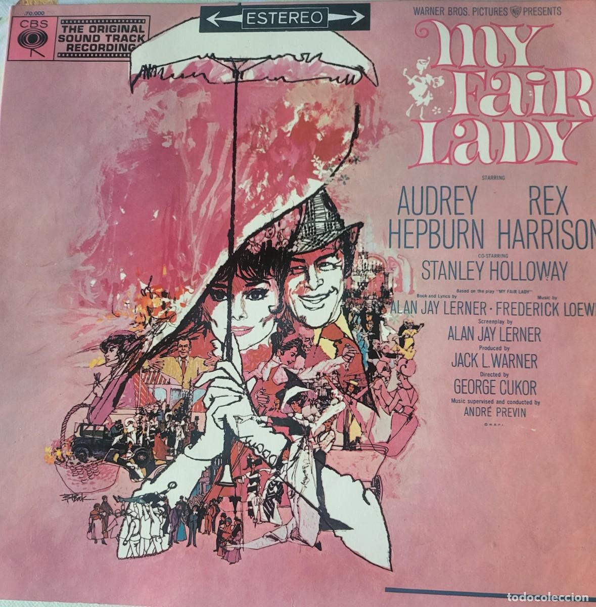 Discos de vinilo: Audrey Hepburn Lp portada doble sello CBS editado en Espa&ntilde;a a&ntilde;o 1965...