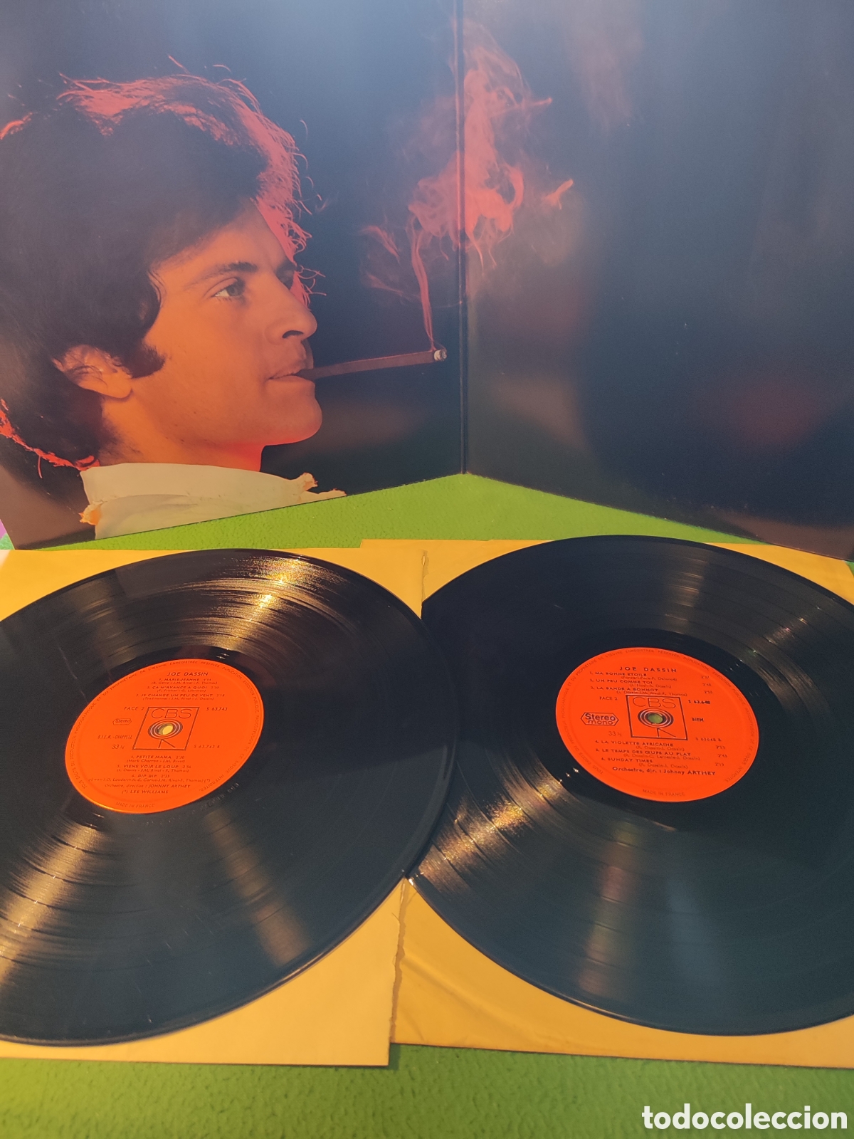 Discos de vinilo: Joe Dassin - Les meilleurs chansons de 2 lps - Foto 2