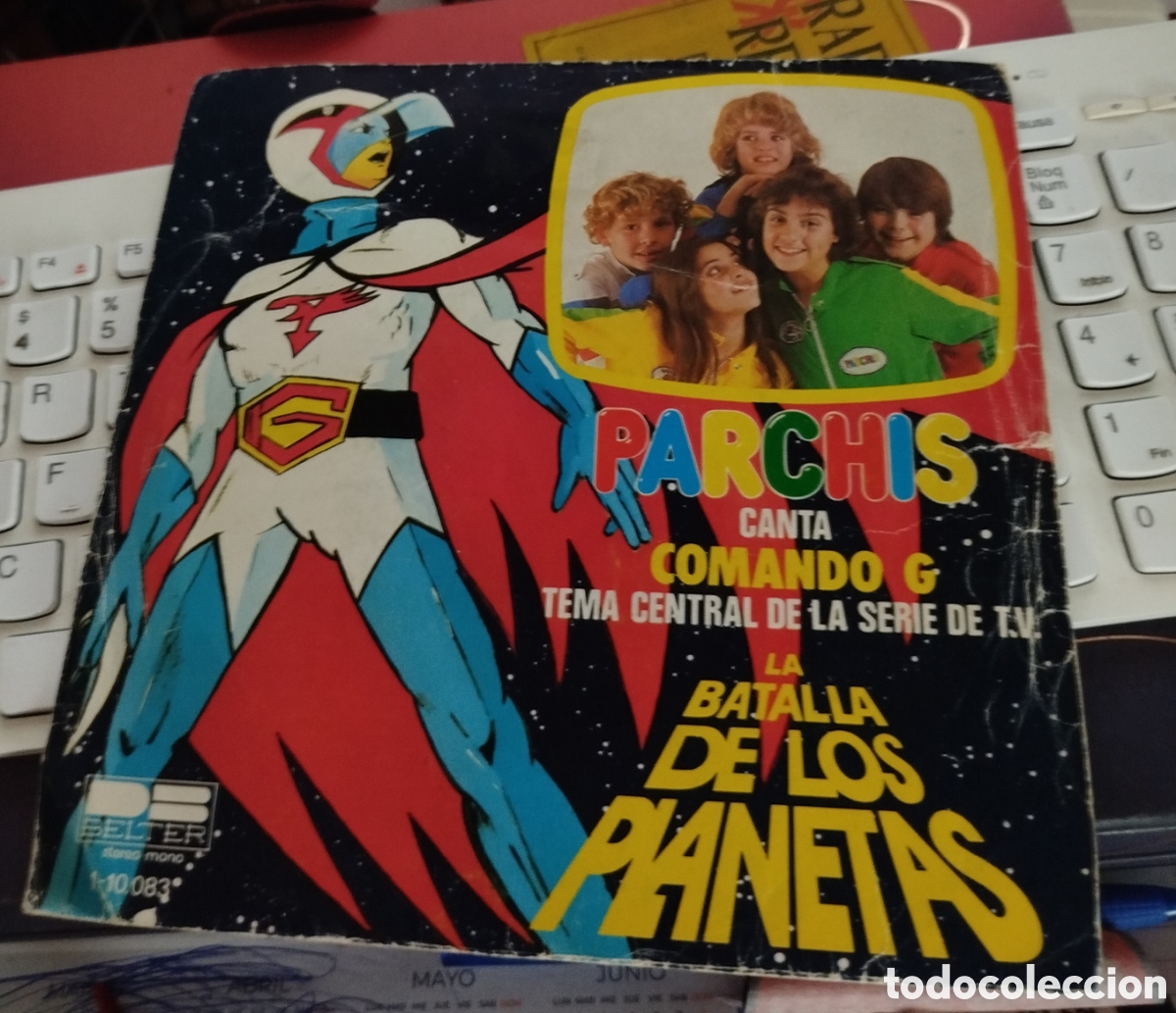Discos de vinilo: Parchis &ndash; Comando G .&rdquo;La Batalla De Los Planetas&rdquo;vinilo azul