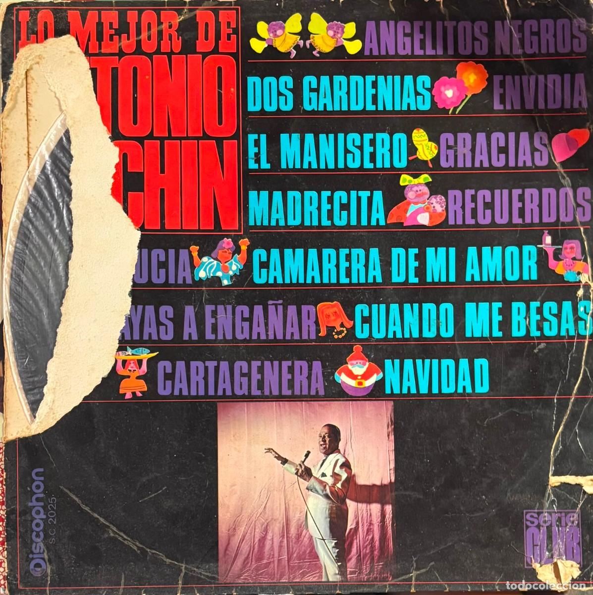 Discos de vinilo: LP ANTONIO MACHIN-LO MEJOR DE ANTONIO MACHIN. LP-SEXT-1251