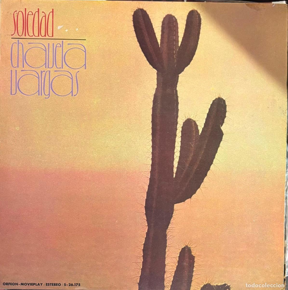 Discos de vinilo: LP CHAVELA VARGAS-SOLEDAD. LP-SEXT-1254