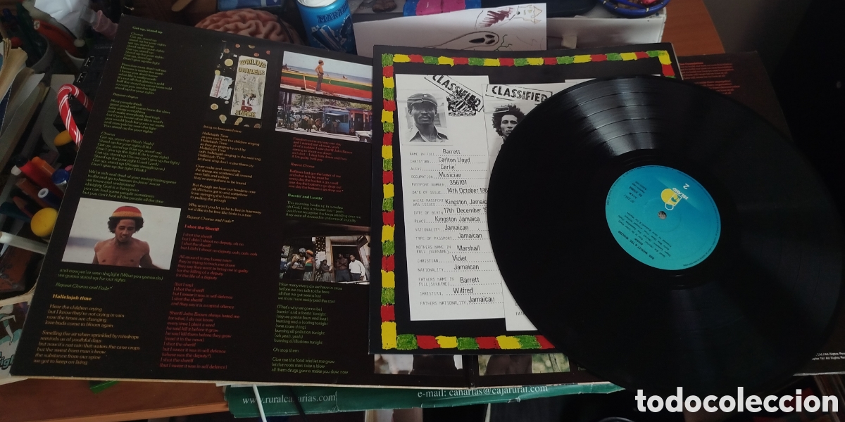 Discos de vinilo: Bob Marley & The Wailers - Burnin&rsquo;. - Foto 2