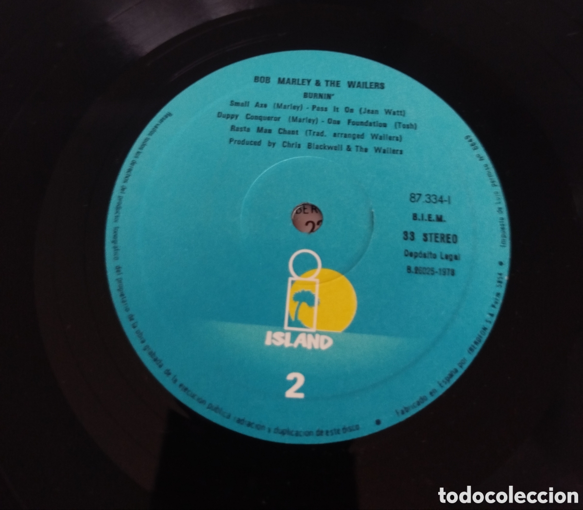 Discos de vinilo: Bob Marley & The Wailers - Burnin&rsquo;. - Foto 3