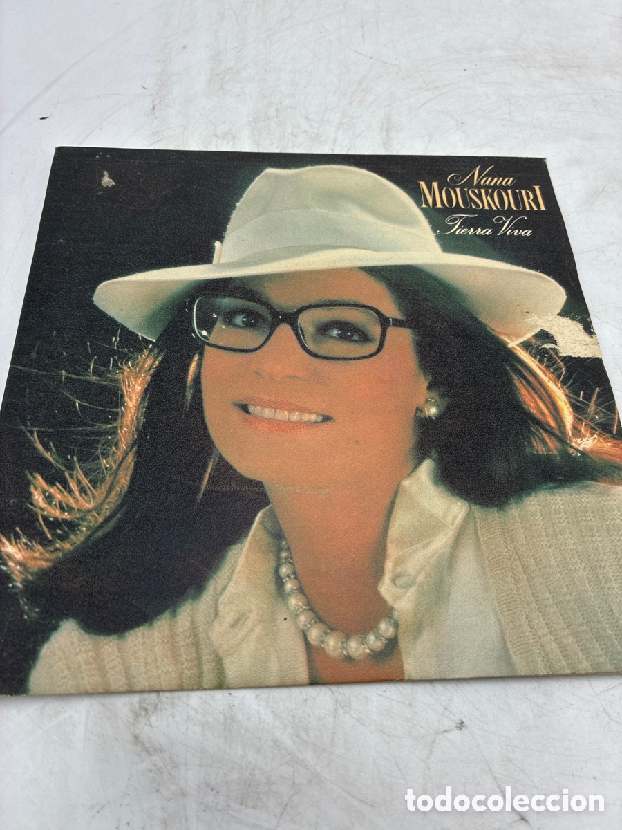 Discos de vinilo: Nana Mouskouri - Tierra Viva. 1987. Philips.