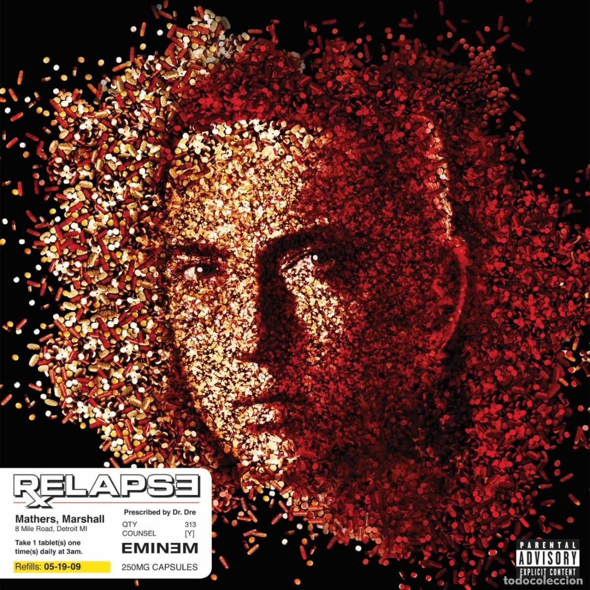 Discos de vinilo: LP EMINEM RELAPSE VINILO HIP HOP OFERTA TEMPORAL