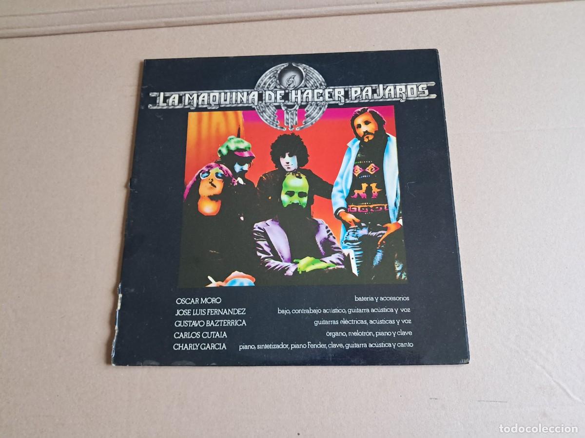 Discos de vinilo: LA MAQUINA DE HACER PAJAROS ( CHARLY GARCIA ) - LA MAQUINA DE HACER PAJAROS LP 1976 ED ARGENTINA