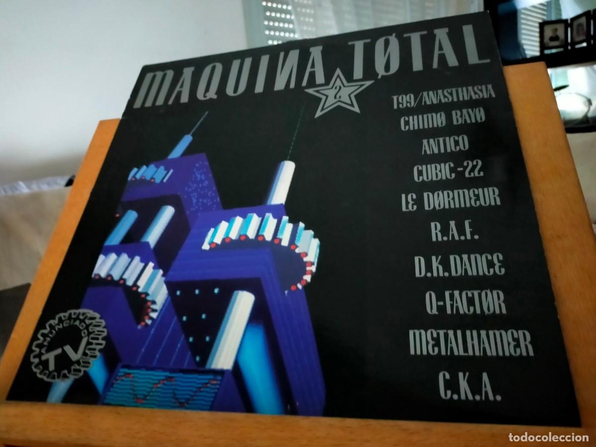 Discos de vinilo: M&Aacute;QUINA TOTAL 2. VARIOS. MAX. 11 TEMAS. VER DESCRIPCI&Oacute;N. 1991.