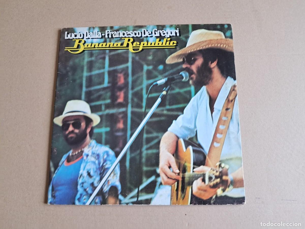 Discos de vinilo: LUCIO DALLA & FRANCESCO DE GREGORI - BANANA REPUBLIC LP GATEFOLD EDICION ITALIA