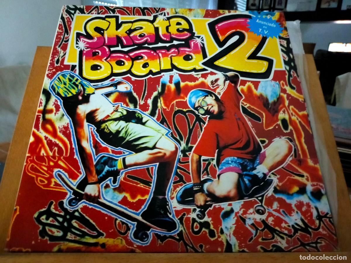 Discos de vinilo: SKATE BOARD 2. DOBLE &Aacute;L BUM. 2 LP. VARIOS. BLANCO Y NEGRO MUSIC. 16 TEMAS. VER DESCRIPCI&Oacute;N. 1991