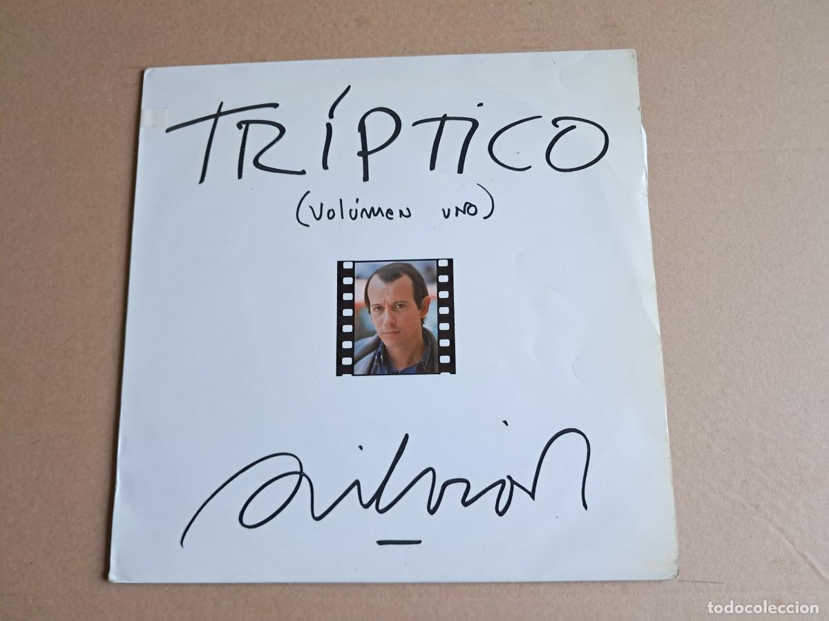 Discos de vinilo: SILVIO RODRIGUEZ - TRIPTICO VOLUMEN UNO LP 1984 EDICION ESPA&Ntilde;OLA