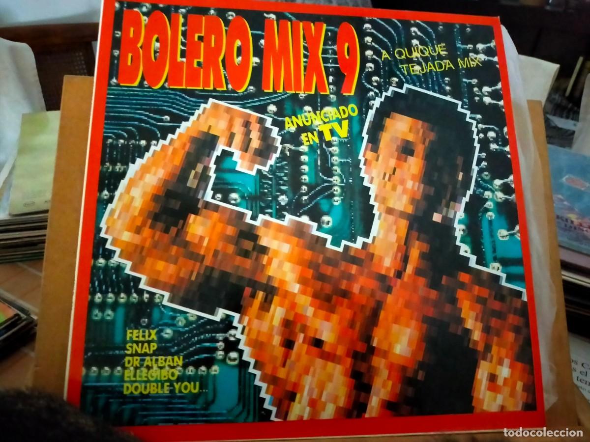 Discos de vinilo: BOLERO MIX 19 DOBLE &Aacute;L BUM. 2 LP. VARIOS. BLANCO Y NEGRO MUSIC. 18 TEMAS. VER DESCRIPCI&Oacute;N. 1992