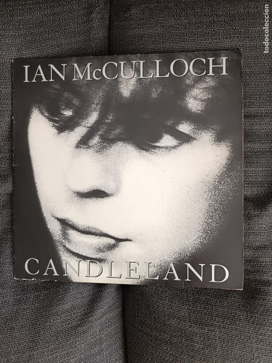 Discos de vinilo: LP Candleland. Ian McCulloch. Wea 1988