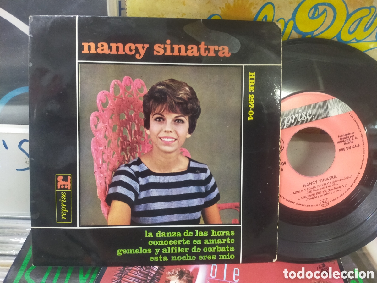 Discos de vinilo: Nancy Sinatra ep la danza de las horas + 3 1964