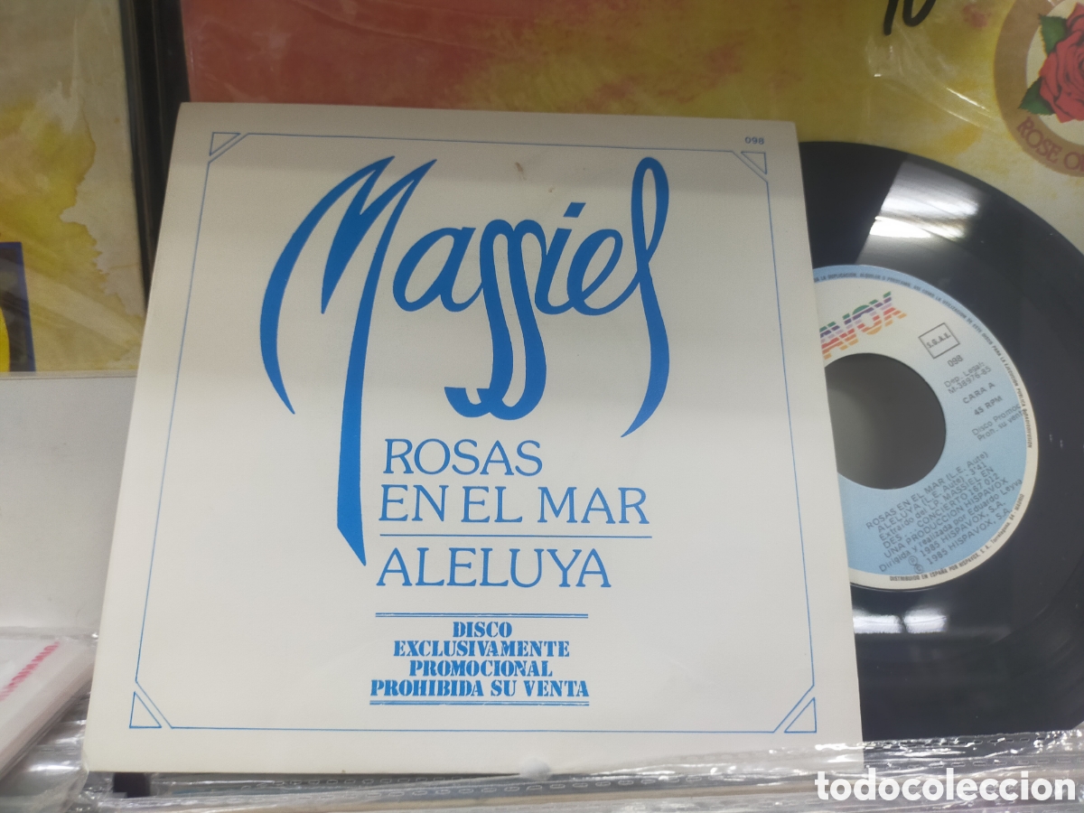 Discos de vinilo: Massiel ep promocional rosas en el mar + 2 1985