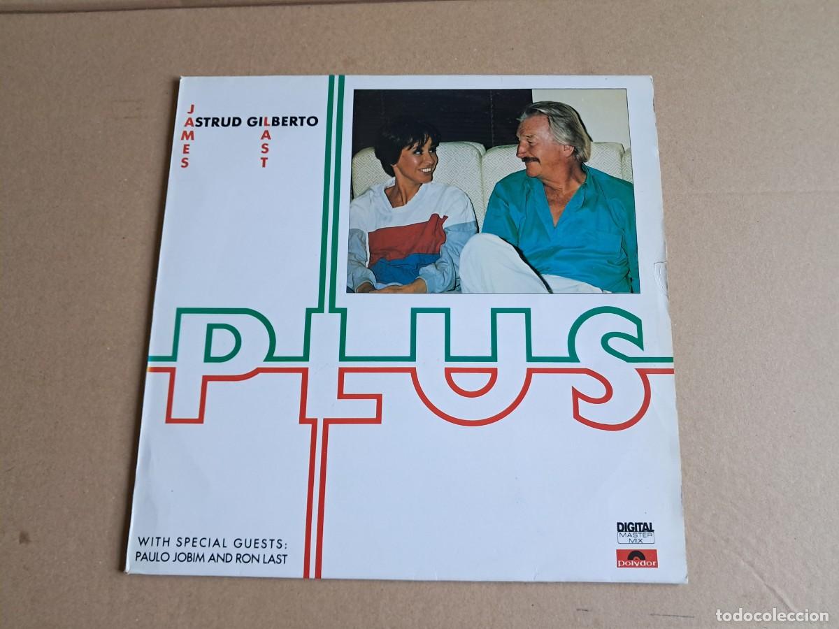 Discos de vinilo: ASTRUD GILBERTO & JAMES LAST - PLUS LP 1986 EDICION ESPA&Ntilde;OLA