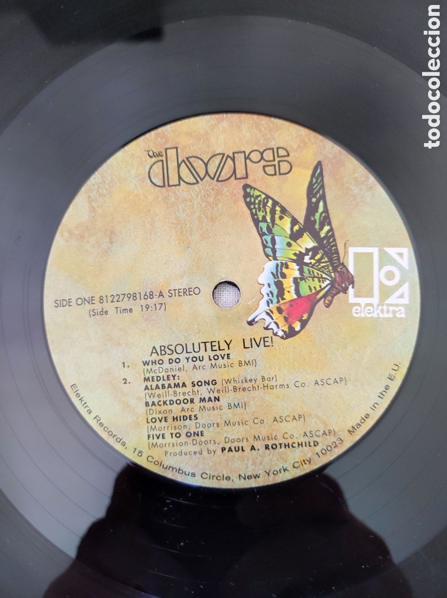 Discos de vinilo: THE DOORS - ABSOLUTELY LIVE - Foto 5