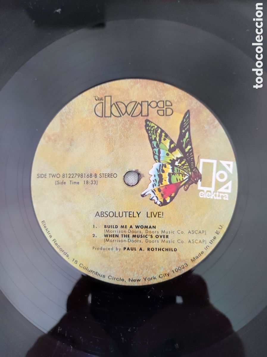 Discos de vinilo: THE DOORS - ABSOLUTELY LIVE - Foto 6