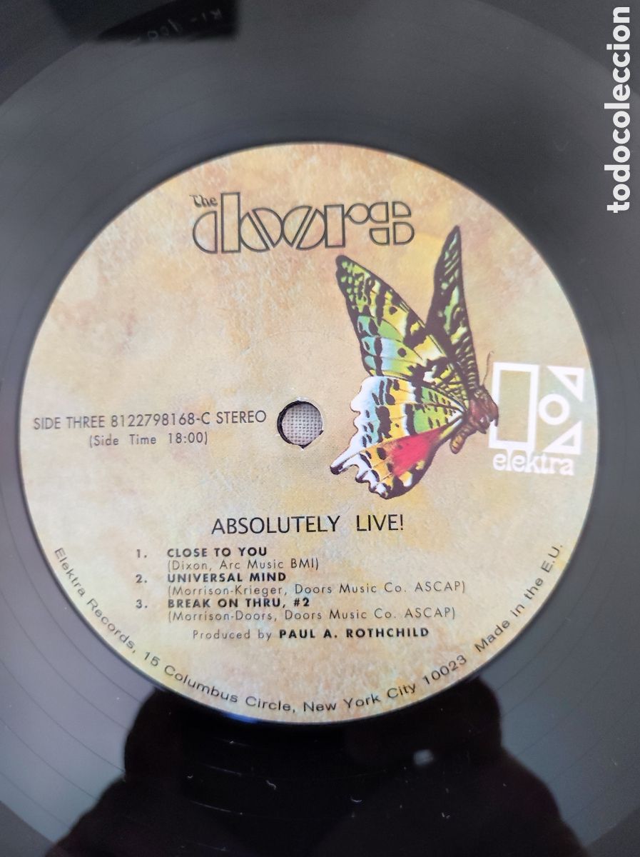 Discos de vinilo: THE DOORS - ABSOLUTELY LIVE - Foto 8