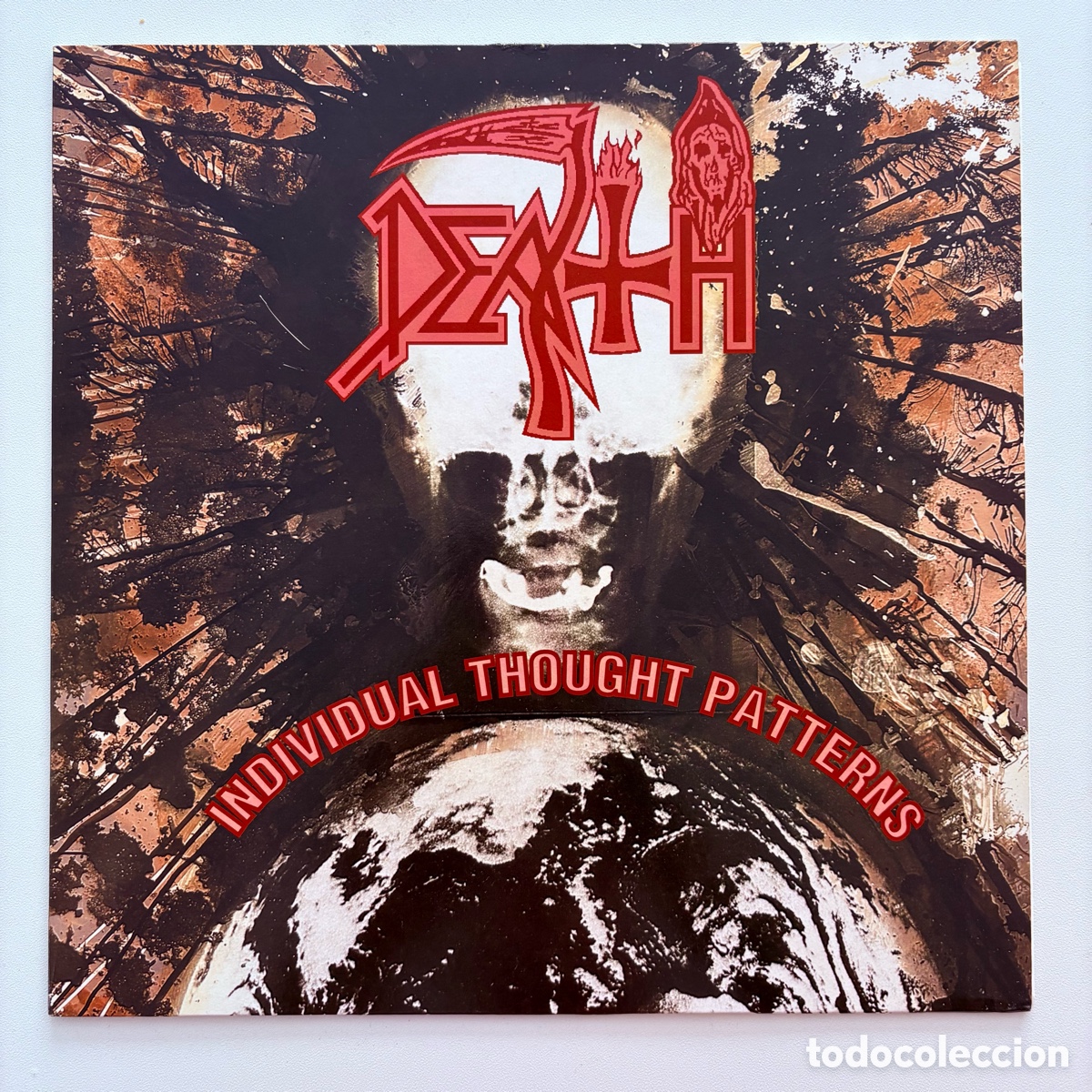 Discos de vinilo: lp Death Individual Thought Patterns edicion holandesa de 1993