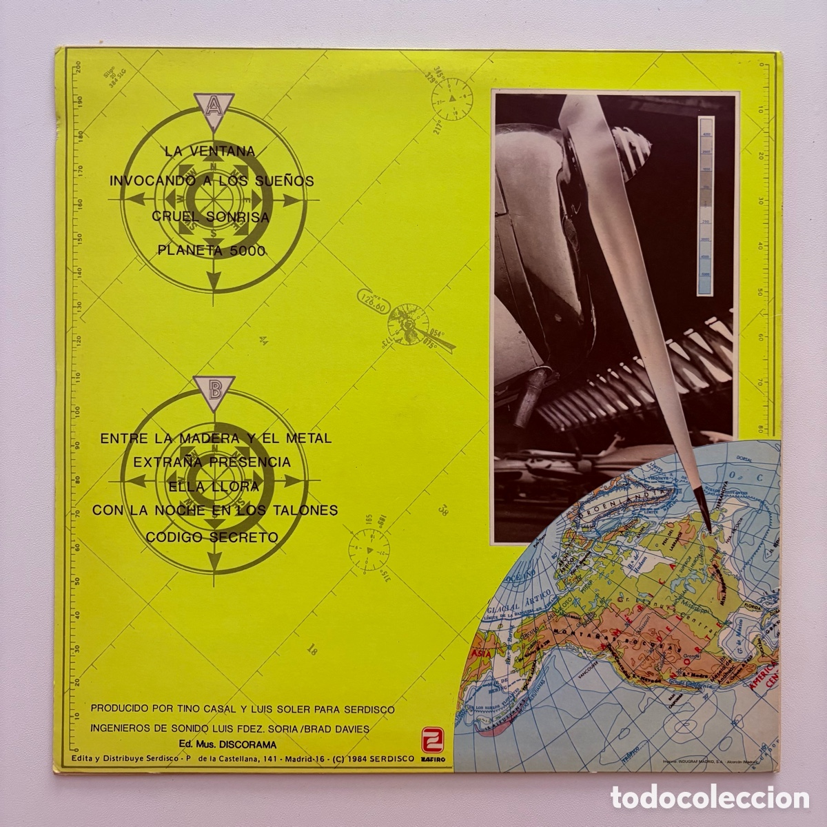 Discos de vinilo: lp Video Codigo Secreto edicion espa&ntilde;ola de 1984 - Foto 2
