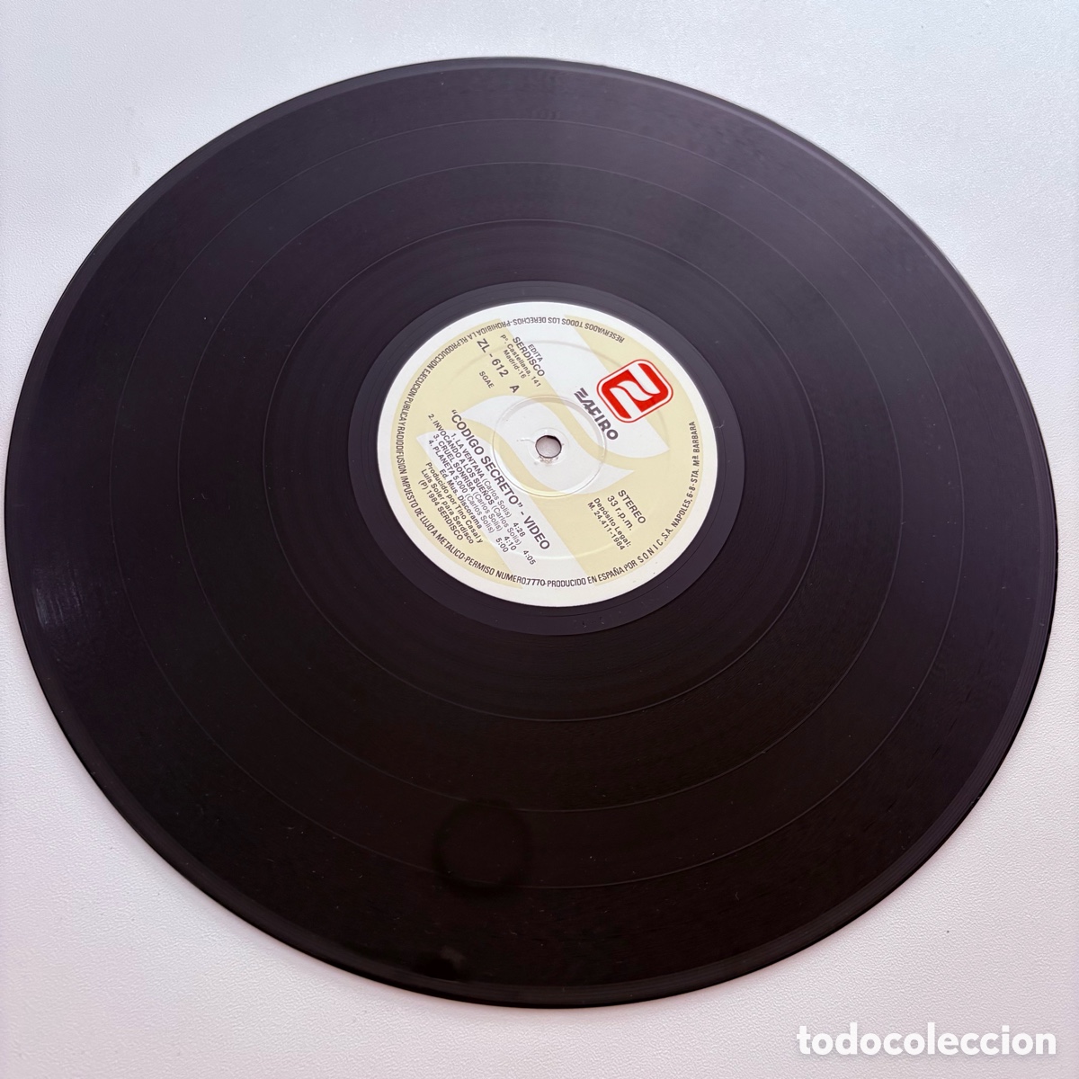 Discos de vinilo: lp Video Codigo Secreto edicion espa&ntilde;ola de 1984 - Foto 6