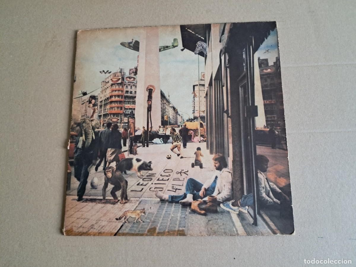 Discos de vinilo: LEON GIECO - 4&ordm; LP LP 1979 EDICION ARGENTINA FOLK ROCK