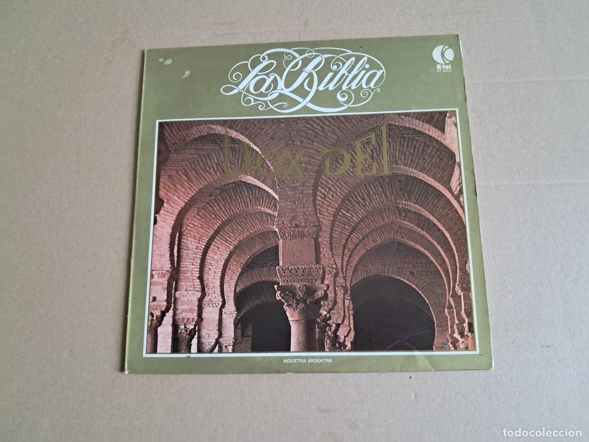 Discos de vinilo: VOX DEI - LA BIBLIA LP 1981 EDICION ARGENTINA